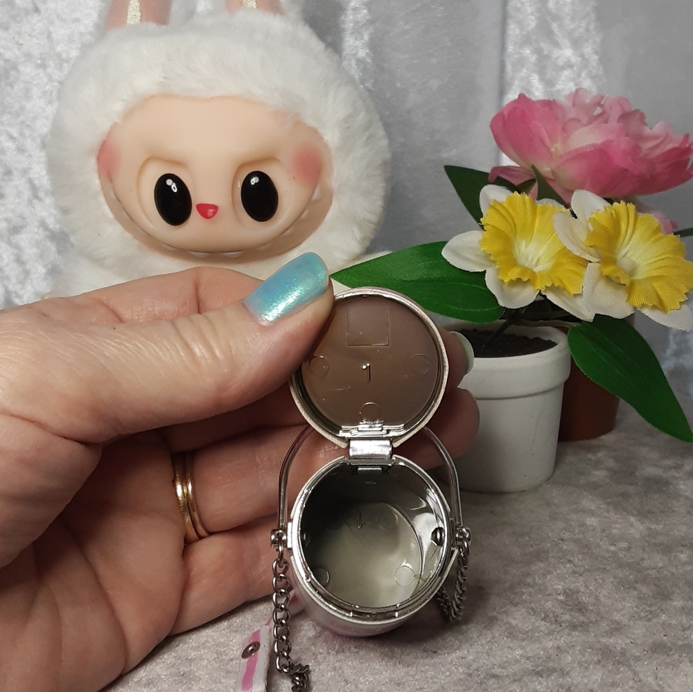 Doll Bucket Bag Purse Labubu Size  Pink White - Picture 2 of 3